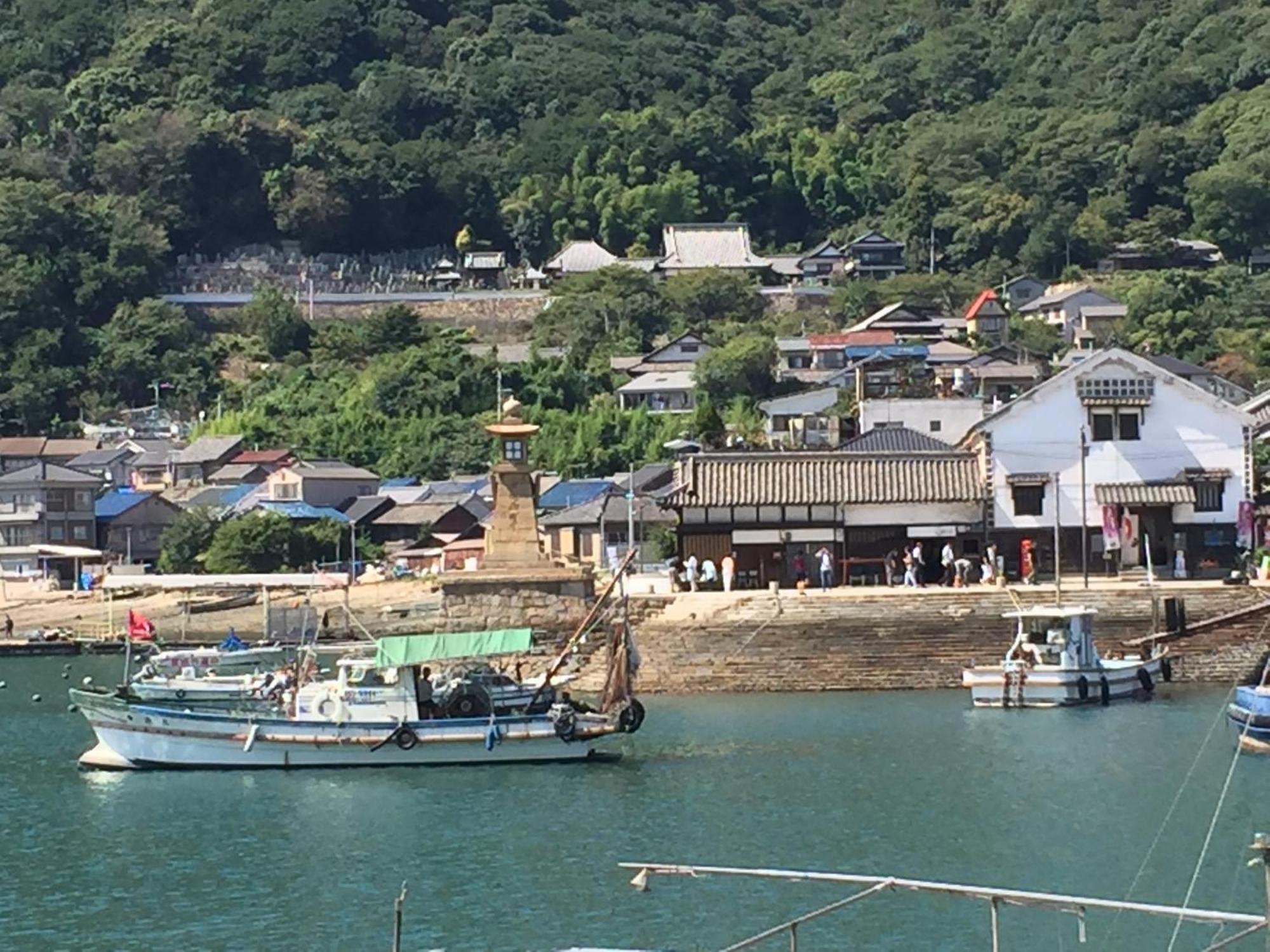 城跡石垣上の絶景古民家宿 鞆城茶屋庵 Tomo Ngoại thất bức ảnh
